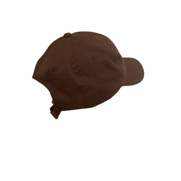 Brown Cotton Adjustable Baseball Cap With Colorado Mountains Design One Size Fit - Picture 3 of 6
